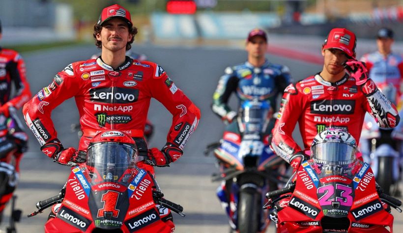 MotoGP, Ducati e Bagnaia pronti per il tris nel 2024: "Concorrenza agguerrita" ma nessuno nomina Marquez
