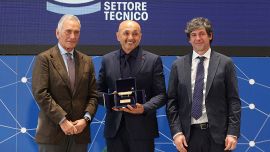 Panchina d'Oro a Spalletti, che ringrazia il Napoli e sogna l'incontro con Sinner
