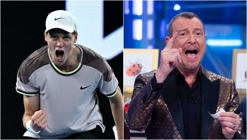 Australian Open, Sinner per la finale contro Djokovic e Amadeus vuole la “Jannik-mania” a Sanremo