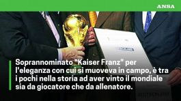 Addio a "Kaiser Franz"
