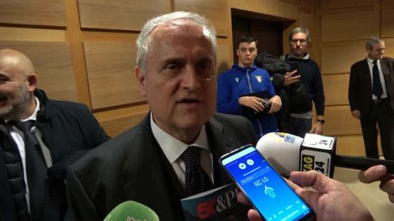 Calcio, Lotito: "Io laziale da quando avevo 5 anni, lo sono stato anche quando andavo a Trigoria"