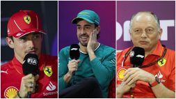 F1 Ferrari, Leclerc e Vasseur carichi dopo i test: "La SF-24 va veloce" ma Alonso spegne l'entusiasmo
