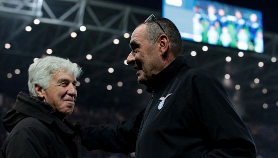 Atalanta-Lazio, Gasperini salta con la curva e si gode De Ketelaere, Sarri s'arrende: "Loro superiori"