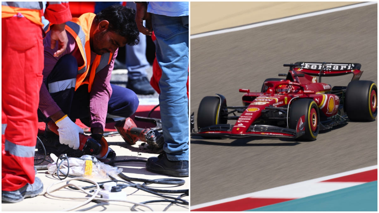 F1 test Bahrain: paura Hamilton e Leclerc, tombino killer colpisce ancora. Il precedente di Sainz a Las Vegas