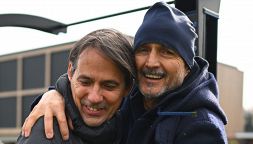 Inter, c’è Spalletti agli allenamenti: abbracci e sorrisi a Inzaghi e ai giocatori dopo il successo con la Juve