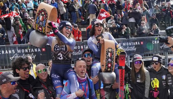 Sci alpino Crans Montana, Bassino e Brignone doppietta azzurra: Goggia esulta sui social e cancella le polemiche