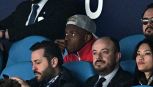 Crisi Napoli, Osimhen in tribuna al Maradona guarda i suoi compagni dopo il 'rifiuto'