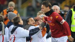 Totti choc: "Mi hanno cercato squadre di serie A, il pensiero mi è venuto"