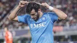 Napoli, l’agente di Kvaratskhelia apre a PSG e Barcellona e spaventa i tifosi: “Vedremo a maggio”