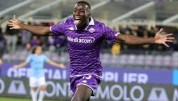 Kayode gol in Fiorentina-Lazio, gaffe della Lega Serie A: "Campione africano". Post rimosso, ma è bufera
