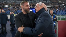 Roma-Cagliari, Ranieri: "Ecco come ho visto De Rossi". Dybala: il paragone con Totti e il messaggio a Mourinho