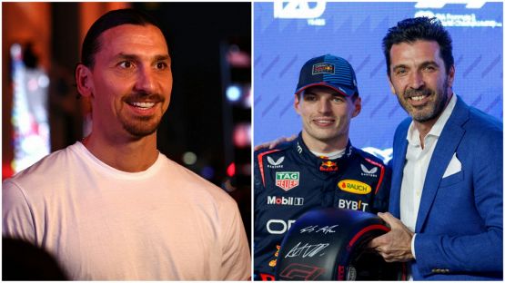 F1, Buffon e Ibrahimovic al Gp d'Arabia Saudita: Gigi premia Verstappen per la pole davanti a Leclerc