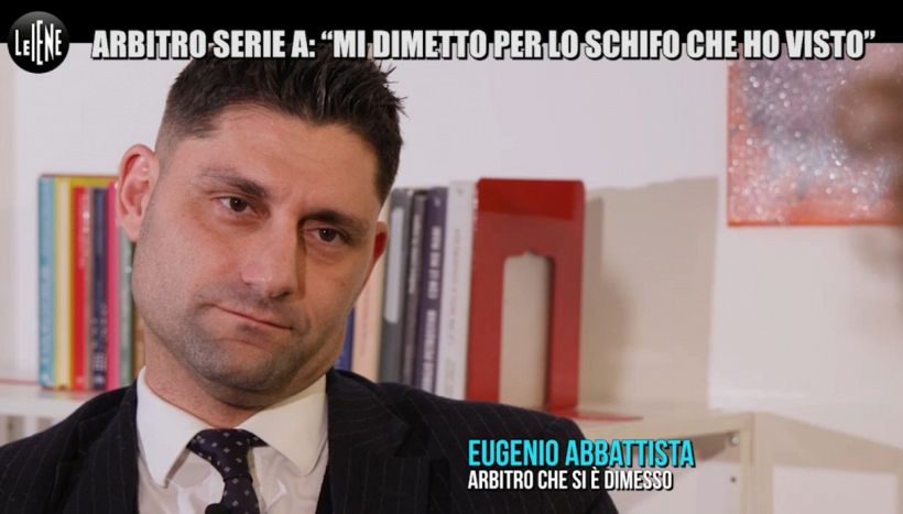 Le Iene, l'ex arbitro Abbattista attacca l'AIA e difende Morganti: "Ecco perché mi sono dimesso"