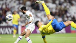Saudi League: Ronaldo implacabile, tifosi Al Ahli lanciano oggetti alla sua esultanza