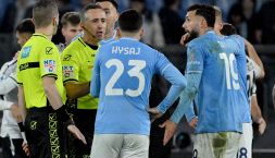 Lazio-Udinese, moviola: i due rigori negati, i 7 gialli e il rosso a Perez