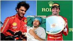 F1 Ferrari: Sainz e le tappe del recupero, post emozionante e Carlos sfoglia la margherita. Ricciardo ore contate