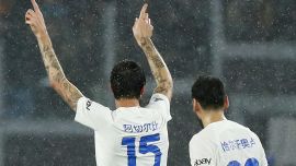 Inter, Acerbi lascia la Nazionale: dal dito medio alla risatina, sui social è polemica