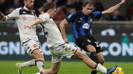 Inter-Genoa, il contatto tra Frendrup e Barella nel mirino: Sky trasmette un fotogramma che inchioda Ayroldi