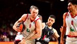 Basket Eurolega: Virtus Bologna di scena a Belgrado, l'Olimpia Milano ospita il Fenerbahce per sperare ancora