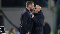 Fiorentina-Roma, De Rossi: “Perché ho sostituito Mancini dopo 30'”. Italiano e la maledizione rigori