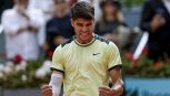 Tennis, Madrid: Alcaraz mette pressione a Sinner. 'Lavoro per impedirgli di vincere altri tornei'