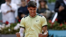 Tennis, Madrid: Alcaraz mette pressione a Sinner. "Lavoro per impedirgli di vincere altri tornei"
