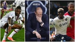 Serie A top e flop 30ª giornata, pagelle amare nell'uovo: Leao immarcabile, Osimhen sparito, Allegri sempre peggio