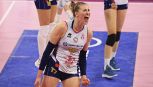 Volley femminile, Conegliano-Scandicci 2-3 in gara-1 delle Finali Scudetto: Haak MVP, ma vince super Antropova