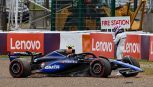 F1 Gp Giappone: Sargeant, il calvario continua, a muro con la Williams salta le fp2
