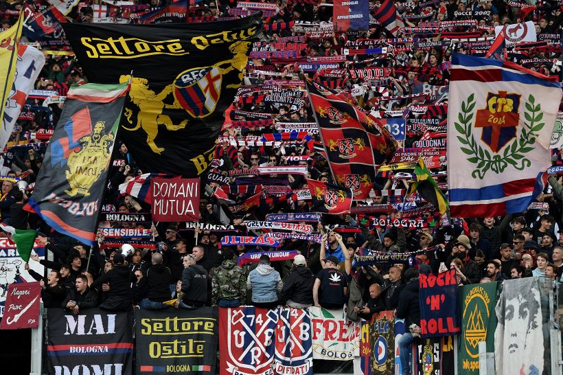 Il Bologna blinda la Champions a Roma, festa social del tifo felsineo: appello a Motta e Zirkzee