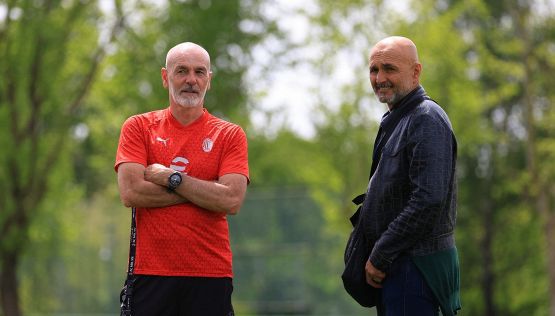 Nazionale, Spalletti fa visita al Milan per l’allenamento di Pioli: anche Gabbia tra gli osservati speciali