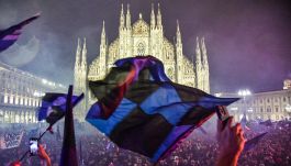 Inter, Piazza Duomo come la curva Nord: la caduta di stile del Milan