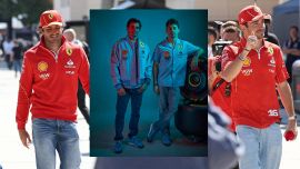 F1, la Ferrari svela le nuove tute azzurre per Miami: non tutti apprezzano l'amarcord, web scatenato