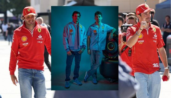 F1, la Ferrari svela le nuove tute azzurre per Miami: non tutti apprezzano l'amarcord, web scatenato
