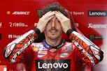 MotoGP, GP Spagna, Bagnaia tuona dopo l'incidente: 'Nella Sprint i piloti vanno fuori di testa. Binder? Insensato'