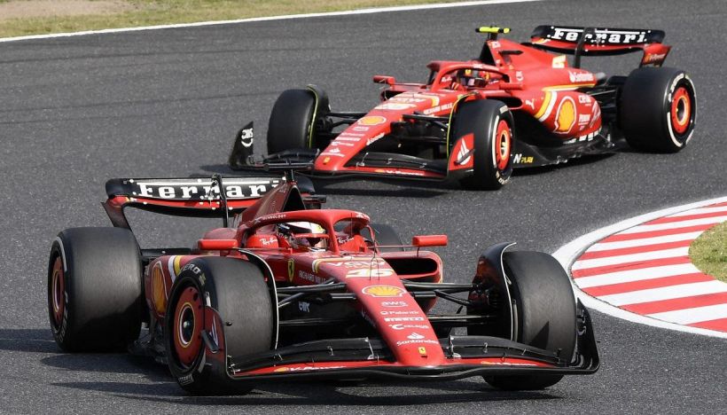 F1 Gp Giappone team radio Ferrari: Leclerc cambia strategia poi recrimina: "E' la vita", sacrificio Hamilton, gioia Tsunoda