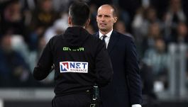 Juventus-Lazio 2-0, cosa pensa Allegri del rigore concesso e poi cancellato e dei fischi ad Alex Sandro