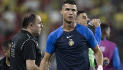 Follia Ronaldo, gomitata ed espulsione, poi tenta di aggredire l’arbitro