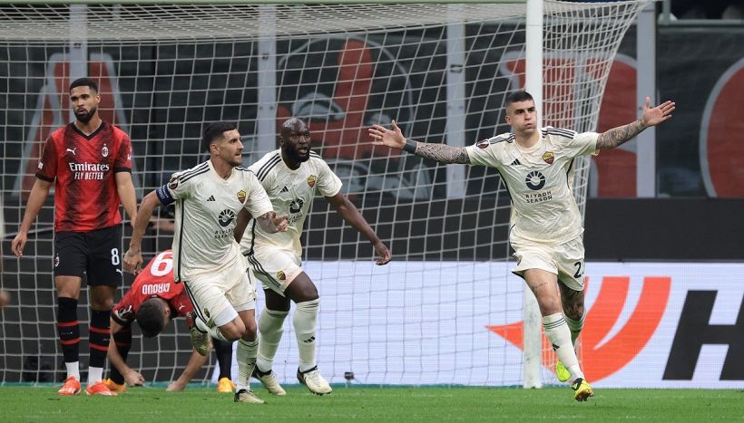 Pagelle Milan-Roma 0-1: Mancini di nuovo mvp, Leao fischiato e mai in partita, Turpin fa infuriare i rossoneri