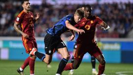 Atalanta-Roma, moviola: il rigore fantasma che ha fatto infuriare Gasperini