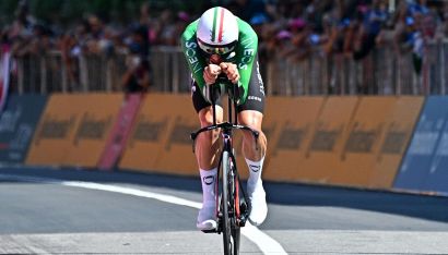 Giro d'Italia, è top Ganna! A cronometro battuto persino Pogacar