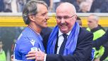 Sven Goran Eriksson riabbraccia la sua Sampdoria: Mancini fa da cicerone, emozione e commozione a Marassi