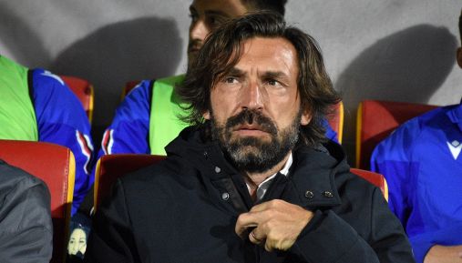 Samp, domanda sull'esonero di Allegri fa arrabbiare Pirlo: polemica dopo il ko di Palermo nel playoff di B