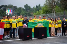 F1 Imola: Vettel, l'omaggio per Senna e Ratzenberger è da brividi, da Leclerc a Hamilton e Verstappen, ci sono tutti