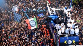 Inter, tutto pronto per l’ultima festa: prima la Lazio poi Ligabue, Madame e lo show per lo scudetto