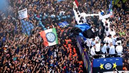 Inter, tutto pronto per l’ultima festa: prima Lazio poi Ligabue e Madame