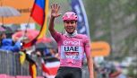 Giro d'Italia, tappa 16: Pogacar 'costretto' a vincere anche a Santa Cristina, ma che bravo Pellizzari!