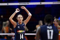 Volley femminile, Elena Pietrini si opera alla spalla: Olimpiade addio. Velasco pensa ad Antropova ed Egonu insieme