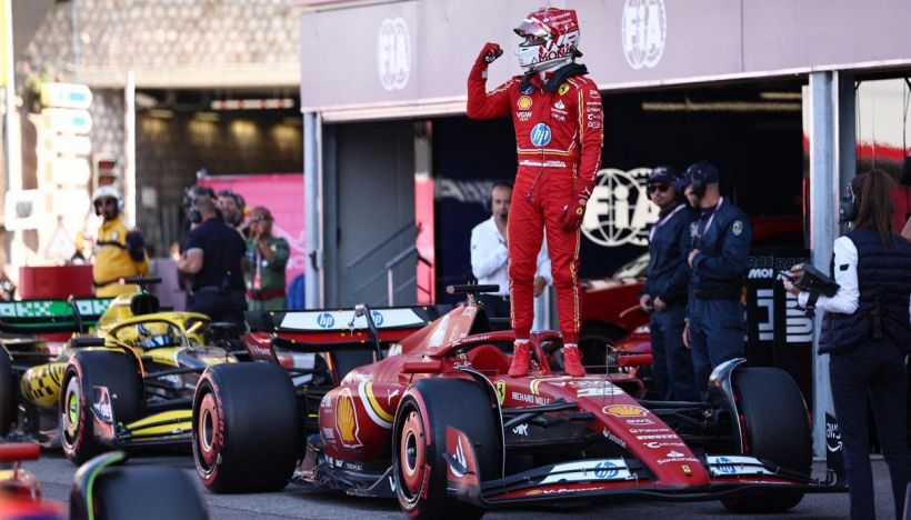 F1 Gp Monaco: Leclerc è tutto vero! Trionfo Ferrari a Montecarlo, Sainz sul podio, 2° Piastri