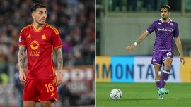 Fiorentina ko in Conference, Paredes punge Ranieri: 'Il miracolato sei tu'. Bagarre tra tifosi Roma e viola